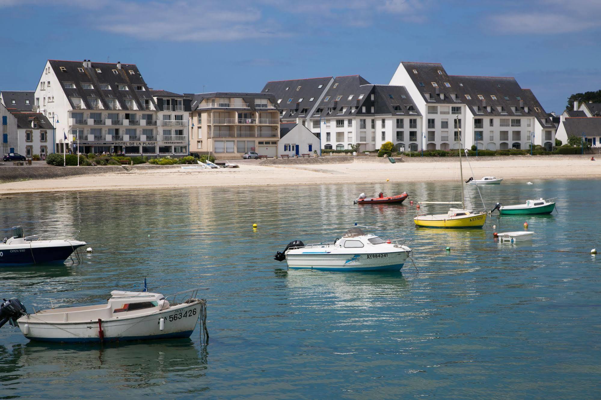 Hotel De La Plage Saint-Pierre-Quiberon Exterior photo